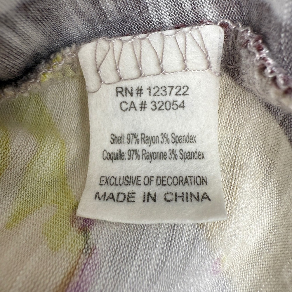 One September Top Size‎ Medium Smocked Floral Off Shoulder Top Blouse Multicolor - Picture 13 of 13